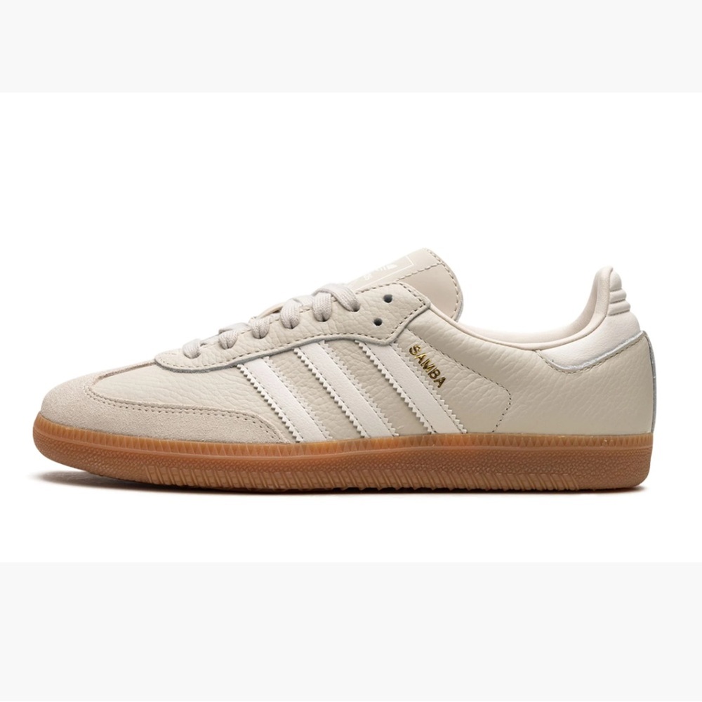 Adidas samba cream leather